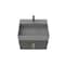 Castello Usa Amazon 24-inch Black Vanity Set with Gray Top and Gold Handles CB-MC-24BLK-GLD-2056-GR - alternate 7